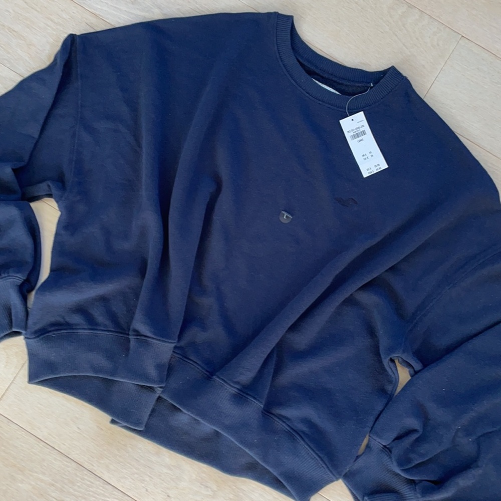 New with tags Hollister Crewneck sweatshirt